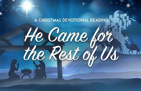 The following Christmas reading can be used in a sermon, Bible Study or Christmas fellowship. It ...