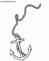 Anchor Coloring Page  Free Printable Sheets sketch template