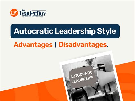 Autocratic Leadership Advantages And Disadvantages: Comprehensive Analysis