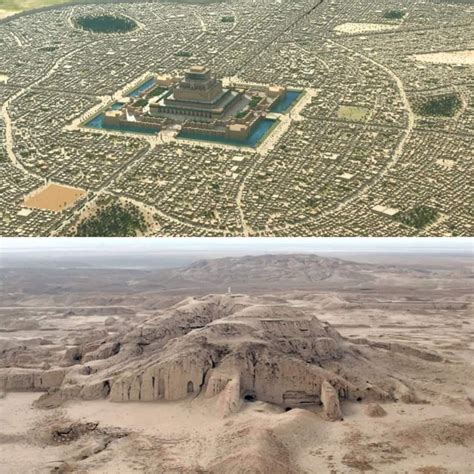 Sumerian city of Uruk, considered first civilized city in the world 6500-4000 BC. [1200x1300 ...