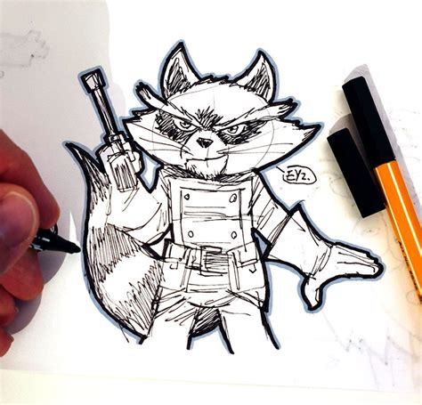 DSC 2019-06-07 Rocket Raccoon by theEyZmaster on DeviantArt