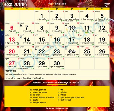 Hindu Calendar 2021 | Festivals | Holidays 2021