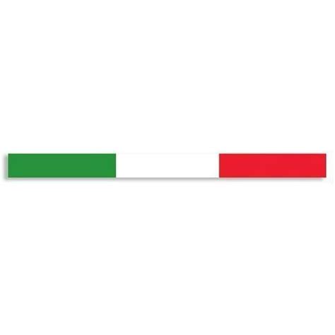 Italy Flag Colors Thin Stripe 3M Reflective sticker| car Decal - Walmart.com - Walmart.com