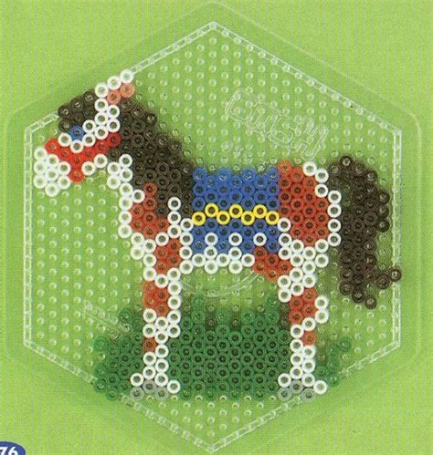 Horse perler beads | Perler beads designs, Perler bead art, Perler bead patterns