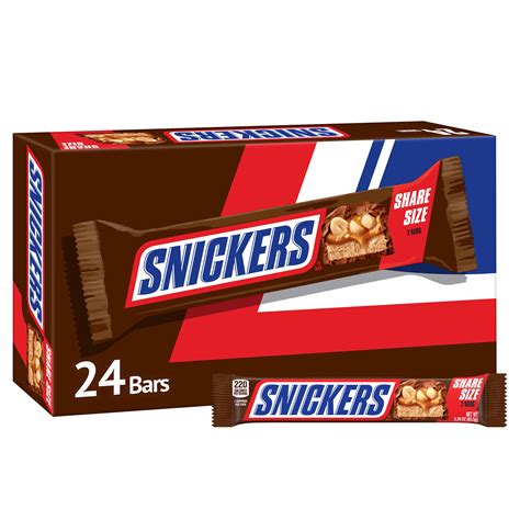 Paquete a Granel de 24 Snickers Chocolate Candy Bars Chile | Ubuy