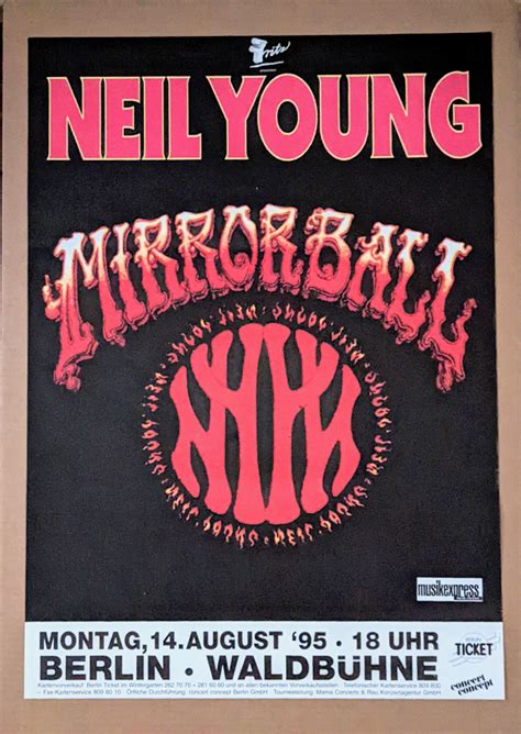 Neil-young-mirrorball-1995-emek-official-promo-poster | Collectionzz