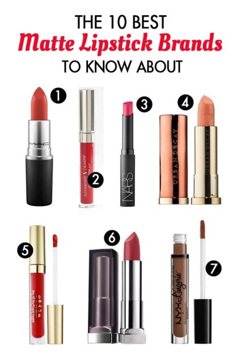 The 10 Best Matte Lipstick Brands To Know About - Society19