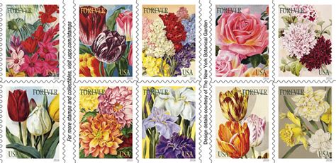 USPS Botanical art stamps 2016 - BOTANICAL ART & ARTISTS