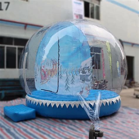 3 Meter Inflatable Snow Globe Photo Tent,Christmas Snow Globe Bubble ...