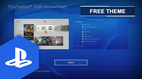 [PS4][US/UK] PlayStation® 20th Anniversary Dynamic Theme - YouTube