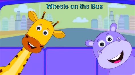 Wheels on the Bus Nursery Rhyme Song | Wheels on the bus, Nursery rhymes songs, Nursery rhymes