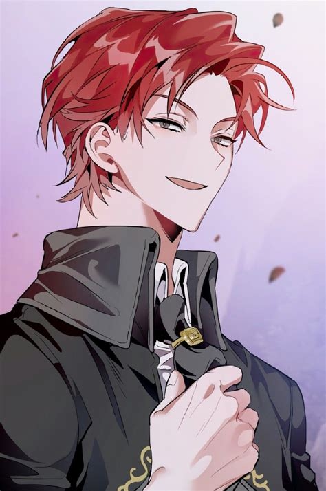 Pin by Jull ⚡ on cale | Trash of the counts family, Red hair anime guy, Character art