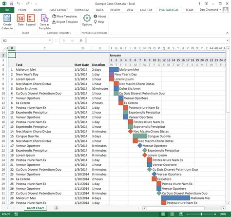 Gantt Spreadsheet Excel Sample Excel Spreadsheet Gantt Chart Template Gantt Chart Spreadsheet ...