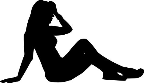 Woman Sitting Silhouette Transparent Png Svg Vector F - vrogue.co
