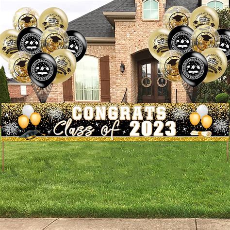 Graduation Party Decorations Class Of 2023 Backdrop, 49% OFF