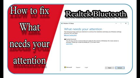 Realtek Bluetooth Driver Windows 10 | What Needs Your Attention Realtek Bluetooth Error Windows ...