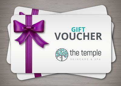 Gift Vouchers - The Temple Skincare & Spa