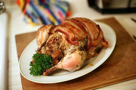 Roasted Stuffed Chicken - How to Cook Meat