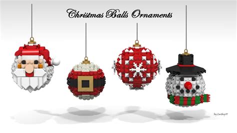 ~ Lego Mocs Holidays ~ Christmas ~ Christmas Balls Ornaments During ...