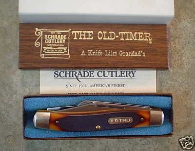 Schrade 8OT Old Timer -Vintage Collection Knife -US 80T | #39680266