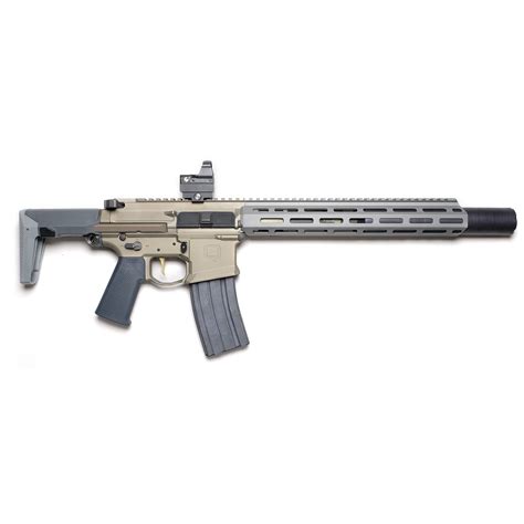 Q Honey Badger SBR, 300 Blackout, 7" Barrel, Flat Dark Earth, MLOK Suppressor Included, 30rd Mag ...