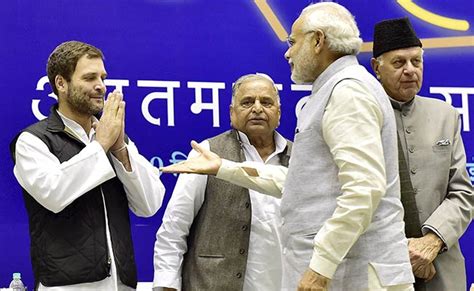 PM Narendra Modi, Rahul Gandhi Shake Hands On Sharad Pawar's Birthday