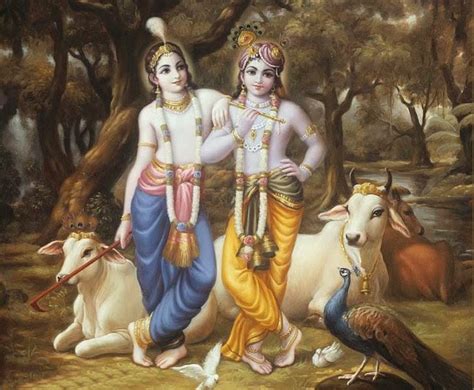 Best Paintings: Lord Krishna with Cows Paintings