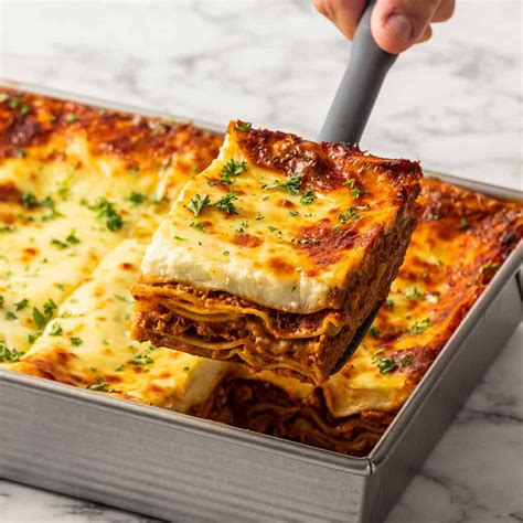 Beef Lasagna Recipe - The Scranline