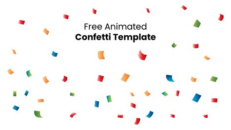 Free Confetti Powerpoint Animation Template