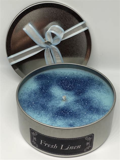 Hand poured candle tin