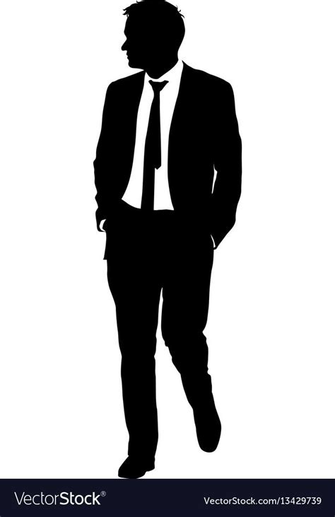 Man In Suit Silhouette