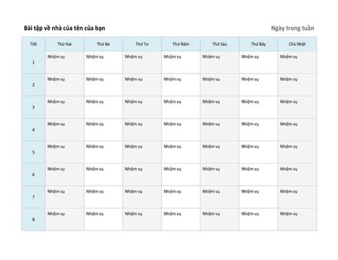 Lịch Biểu - - Microsoft Templates