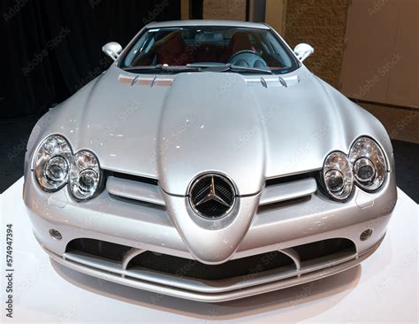 TORONTO-FEBRUARY 22, 2023: Supercar Mercedes-McLaren SLR at the 2023 ...