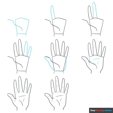 How to Draw an Anime Hand - Easy Step by Step Tutorial