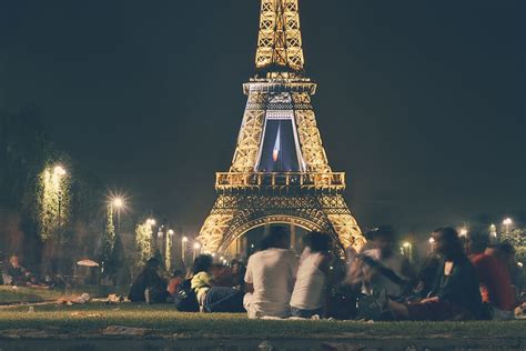 night, Eiffel Tower, at Night, eiffel, tower, travel, paris - France, france, famous Place ...