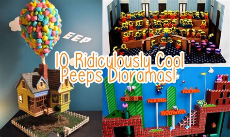 10 Ridiculously Cool Peeps Dioramas | YAYOMG!