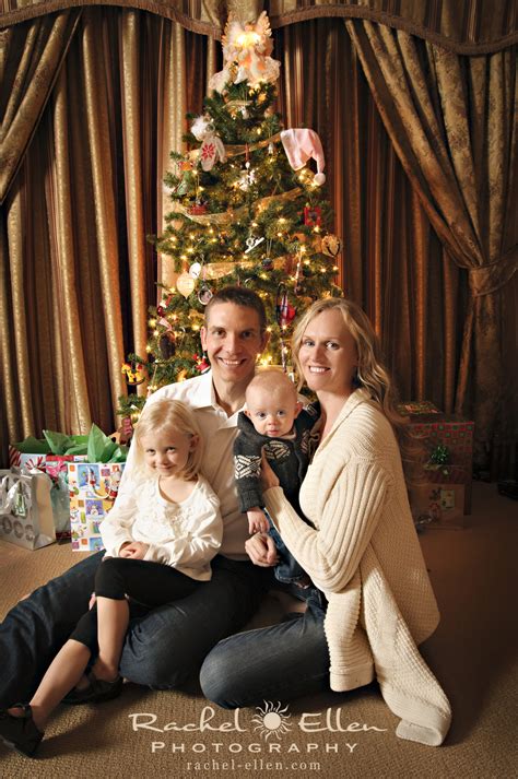 | Magical Christmas Portraits of a Baby and his Family