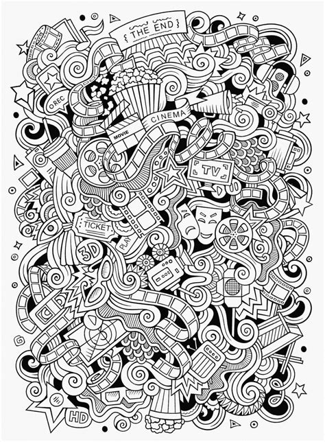 Doodle Art Coloring Book | AdultcoloringbookZ