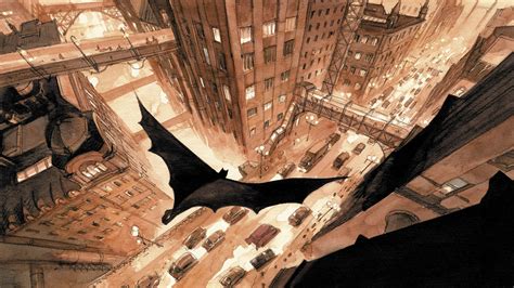 Download DC Comics Gotham City Comic Batman HD Wallpaper