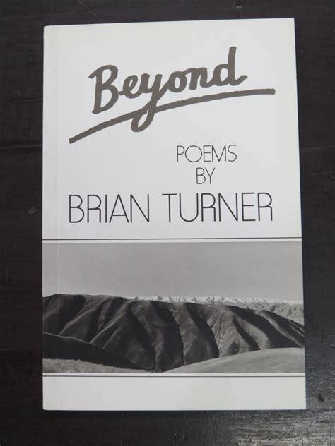 Brian Turner, Beyond, Poems | Deadsouls Bookshop