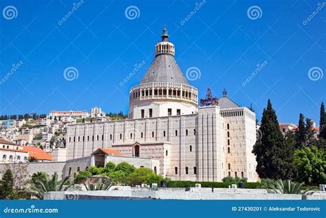 Basilica Of The Annunciation Nazareth Israel. Royalty-Free Stock Photo | CartoonDealer.com #17344203