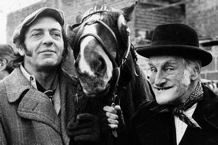 "Steptoe and Son" Albert Steptoe (Wilfrid Brambell) and is son Harold (Harry H Corbett). | Telly ...