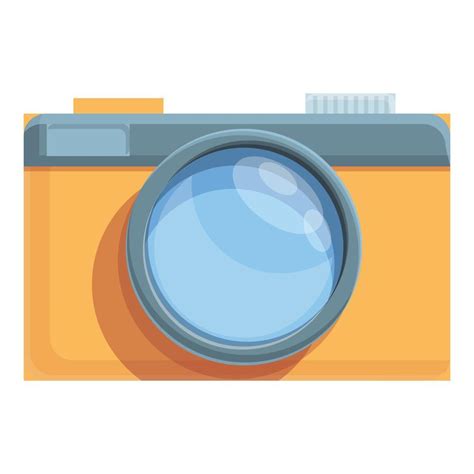 Retro safari camera icon, cartoon style 14361372 Vector Art at Vecteezy