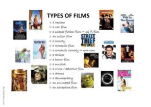 112 English ESL worksheets pdf & doc: films