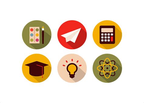 30 Free School and Education Icons sets to Download