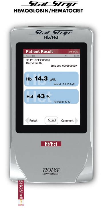 Point-of-Care Fingerstick Testing for Hemoglobin and Hematocrit ...