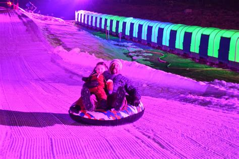 Glow Tubing - Big Bear Snow Play