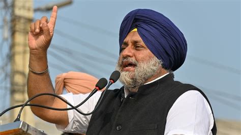 Sukhbir Singh Badal | Shiromani Akali Dal chief Sukhbir Singh Badal ...