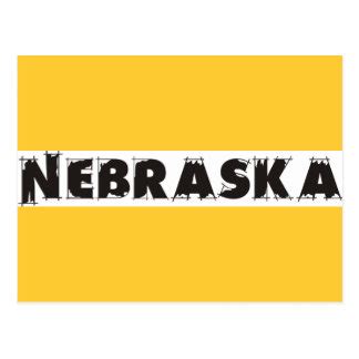 Nebraska State Motto Postcards & Postcard Template Designs