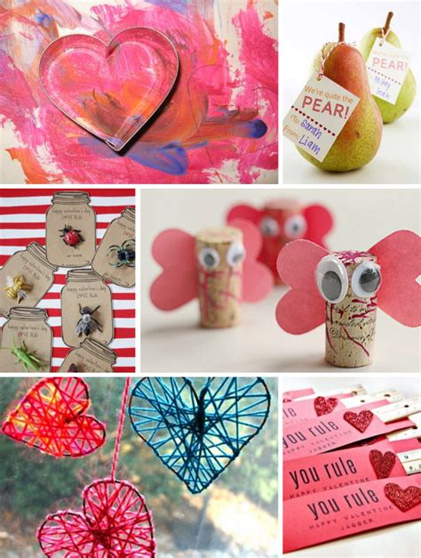 Candy-Free Valentine's Day Crafts To Make With the Kids